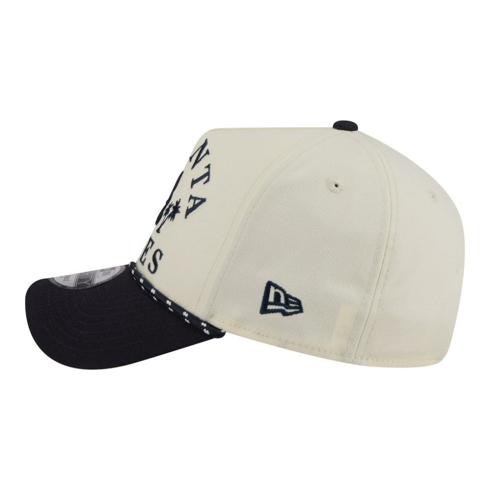 Atlanta Braves New Era 2026 Spring Training Fan Pack Rope A-Frame 9FORTY Adjustable Hat - Cream - New Era on Sale