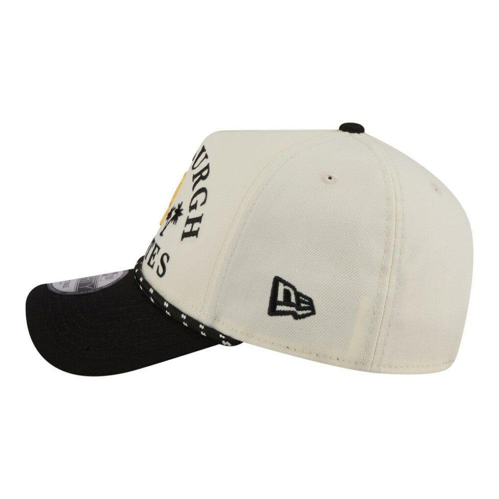 Pittsburgh Pirates New Era 2026 Spring Training Fan Pack Rope A-Frame 9FORTY Adjustable Hat - Cream - New Era on Sale
