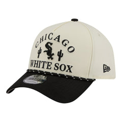 Chicago White Sox New Era 2026 Spring Training Fan Pack Rope A-Frame 9FORTY Adjustable Hat - Cream - New Era on Sale