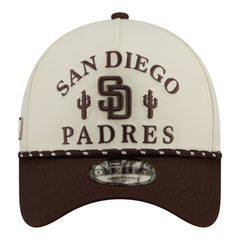 San Diego Padres New Era 2026 Spring Training Fan Pack Rope A-Frame 9FORTY Adjustable Hat - Cream - New Era Sale