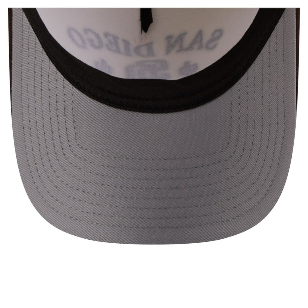 San Diego Padres New Era 2026 Spring Training Fan Pack Rope A-Frame 9FORTY Adjustable Hat - Cream - New Era Sale