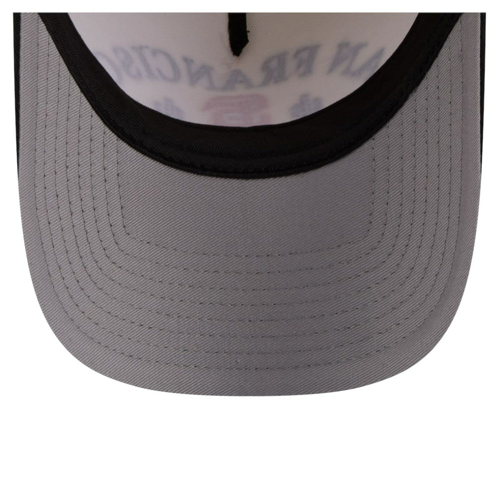 San Francisco Giants New Era 2026 Spring Training Fan Pack Rope A-Frame 9FORTY Adjustable Hat - Cream - New Era Lifestyle