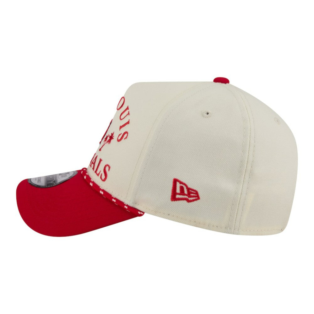 St. Louis Cardinals New Era 2026 Spring Training Fan Pack Rope A-Frame 9FORTY Adjustable Hat - Cream - New Era Discount