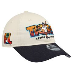 Detroit Tigers New Era Youth 2026 Spring Training Fan Pack Batter 9TWENTY Adjustable Hat - Stone/Navy - New Era Sale