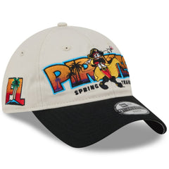 Pittsburgh Pirates New Era Youth 2026 Spring Training Fan Pack Batter 9TWENTY Adjustable Hat - Stone/Black - New Era Lifestyle