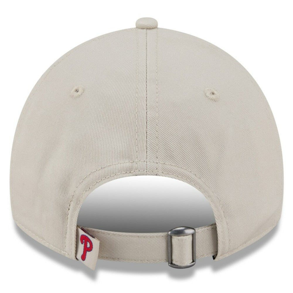 Philadelphia Phillies New Era Youth 2026 Spring Training Fan Pack Batter 9TWENTY Adjustable Hat - Stone/Red - New Era Lifestyle