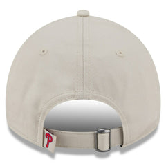 Philadelphia Phillies New Era Youth 2026 Spring Training Fan Pack Batter 9TWENTY Adjustable Hat - Stone/Red - New Era Lifestyle