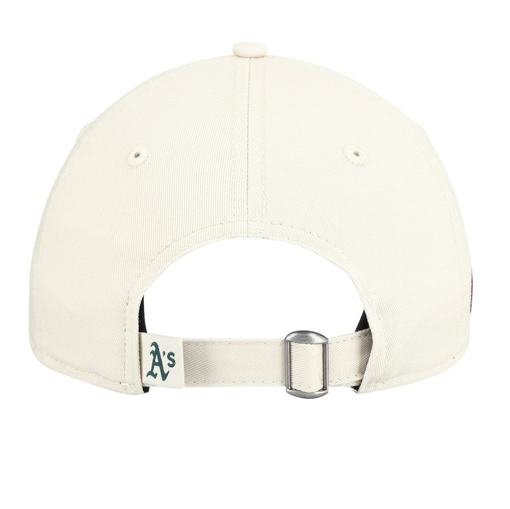 Athletics New Era Youth 2026 Spring Training Fan Pack Batter 9TWENTY Adjustable Hat - Stone/Green - New Era Online