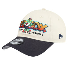 Boston Red Sox New Era Youth 2026 Spring Training Fan Pack Batter 9TWENTY Adjustable Hat - Stone/Navy - New Era Lifestyle