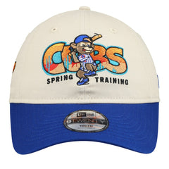Chicago Cubs New Era Youth 2026 Spring Training Fan Pack Batter 9TWENTY Adjustable Hat - Stone/Royal - New Era Sale