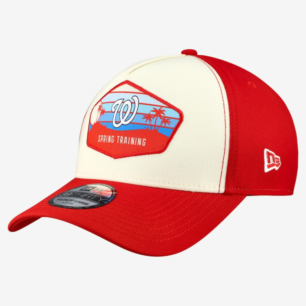 Washington Nationals New Era 2026 Spring Training Fan Pack Gradient 39THIRTY Flex Hat - Stone - New Era Lifestyle