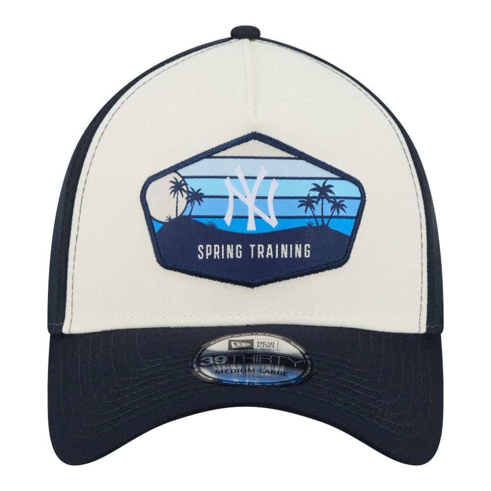 New York Yankees New Era 2026 Spring Training Fan Pack Gradient 39THIRTY Flex Hat - Stone - New Era Discount