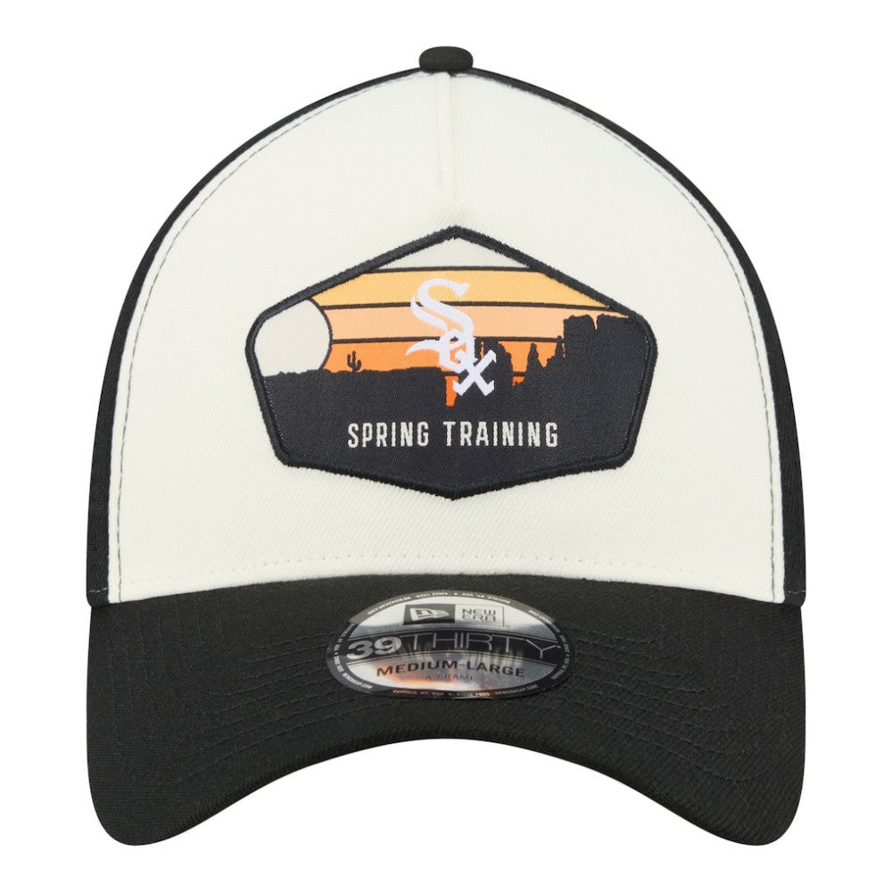 Chicago White Sox New Era 2026 Spring Training Fan Pack Gradient 39THIRTY Flex Hat - Stone - New Era on Sale