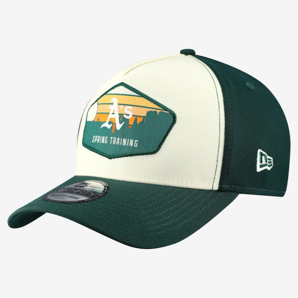 Athletics New Era 2026 Spring Training Fan Pack Gradient 39THIRTY Flex Hat - Stone - New Era Online