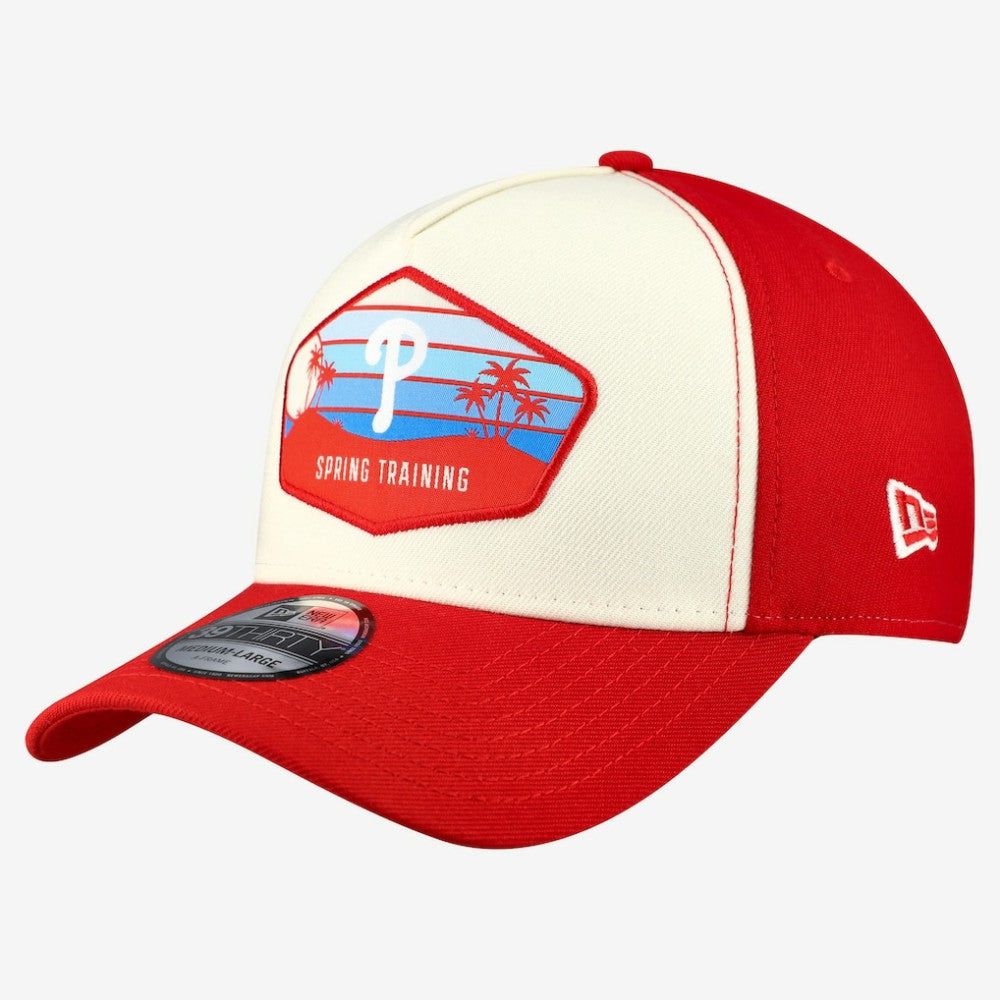Philadelphia Phillies New Era 2026 Spring Training Fan Pack Gradient 39THIRTY Flex Hat - Stone - New Era Online