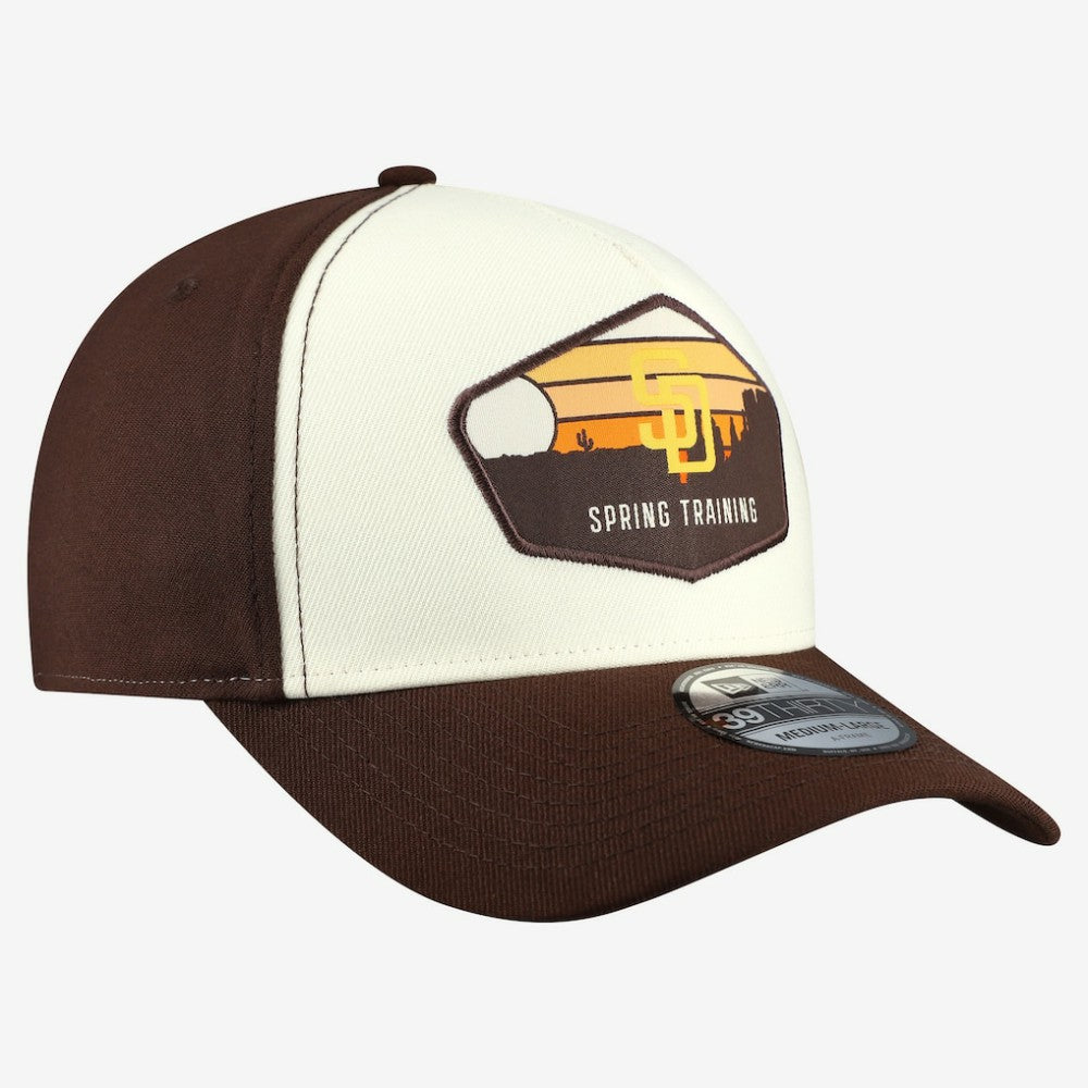 San Diego Padres New Era 2026 Spring Training Fan Pack Gradient 39THIRTY Flex Hat - Stone - New Era Sale