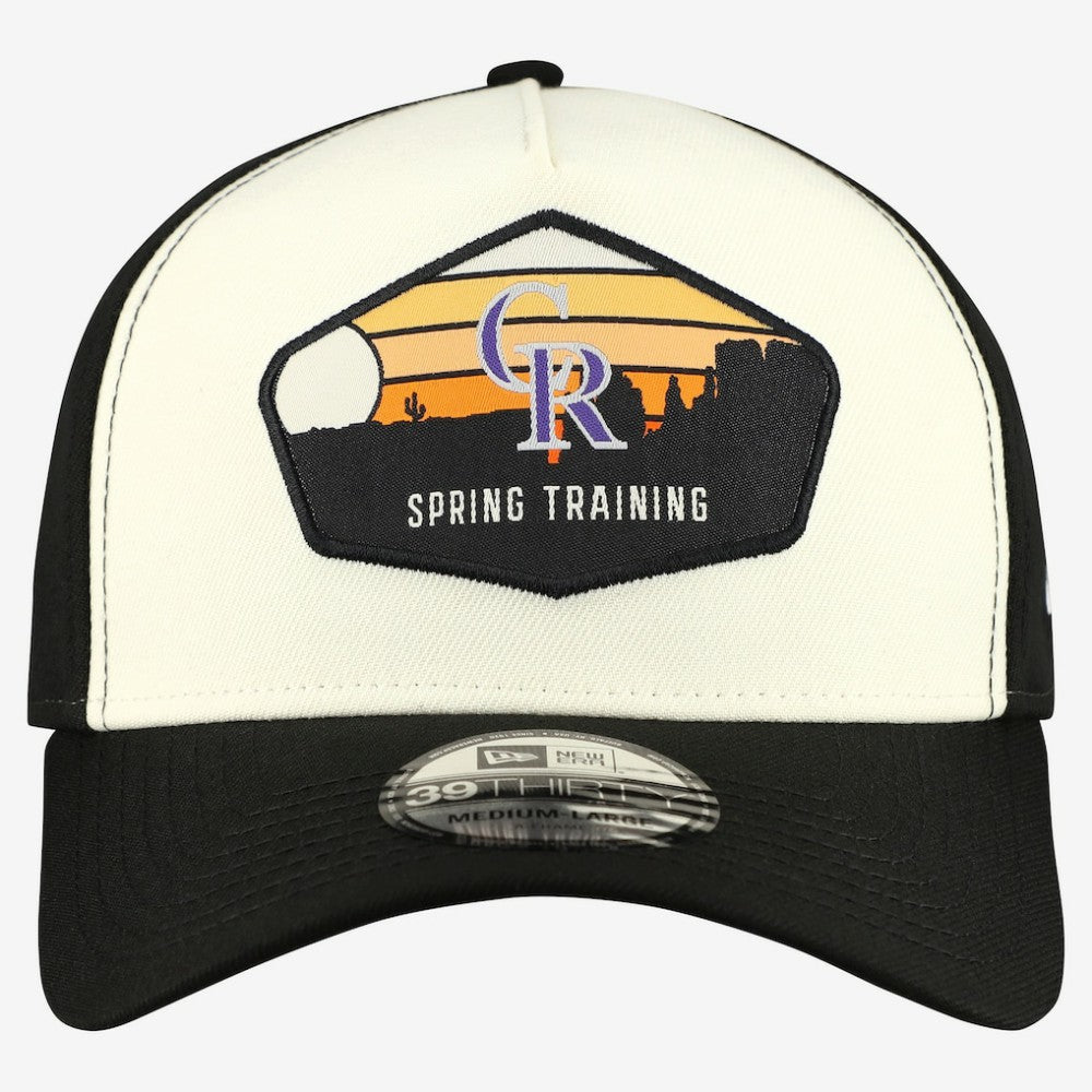 Colorado Rockies New Era 2026 Spring Training Fan Pack Gradient 39THIRTY Flex Hat - Stone - New Era Discount