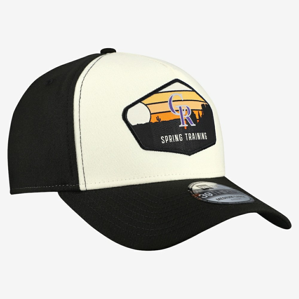 Colorado Rockies New Era 2026 Spring Training Fan Pack Gradient 39THIRTY Flex Hat - Stone - New Era Discount