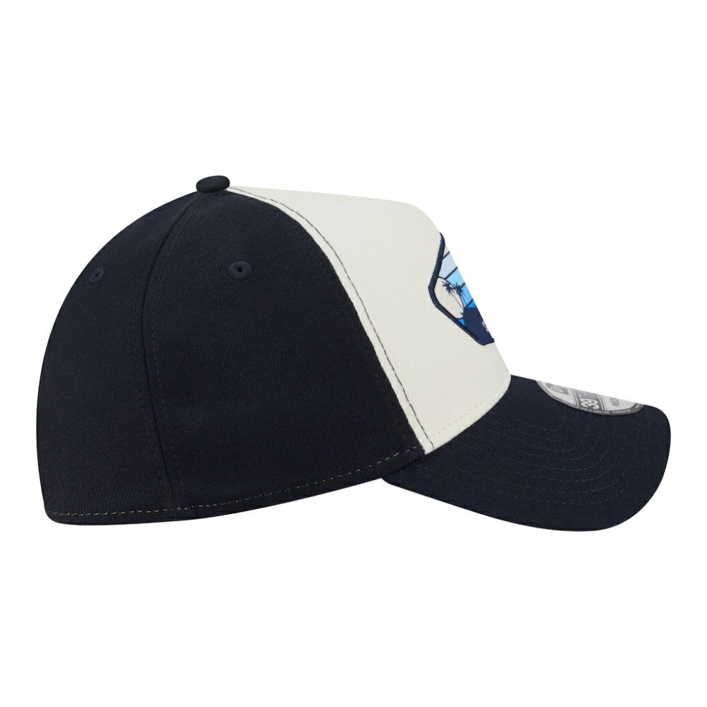 Atlanta Braves New Era 2026 Spring Training Fan Pack Gradient 39THIRTY Flex Hat - Stone - New Era Lifestyle