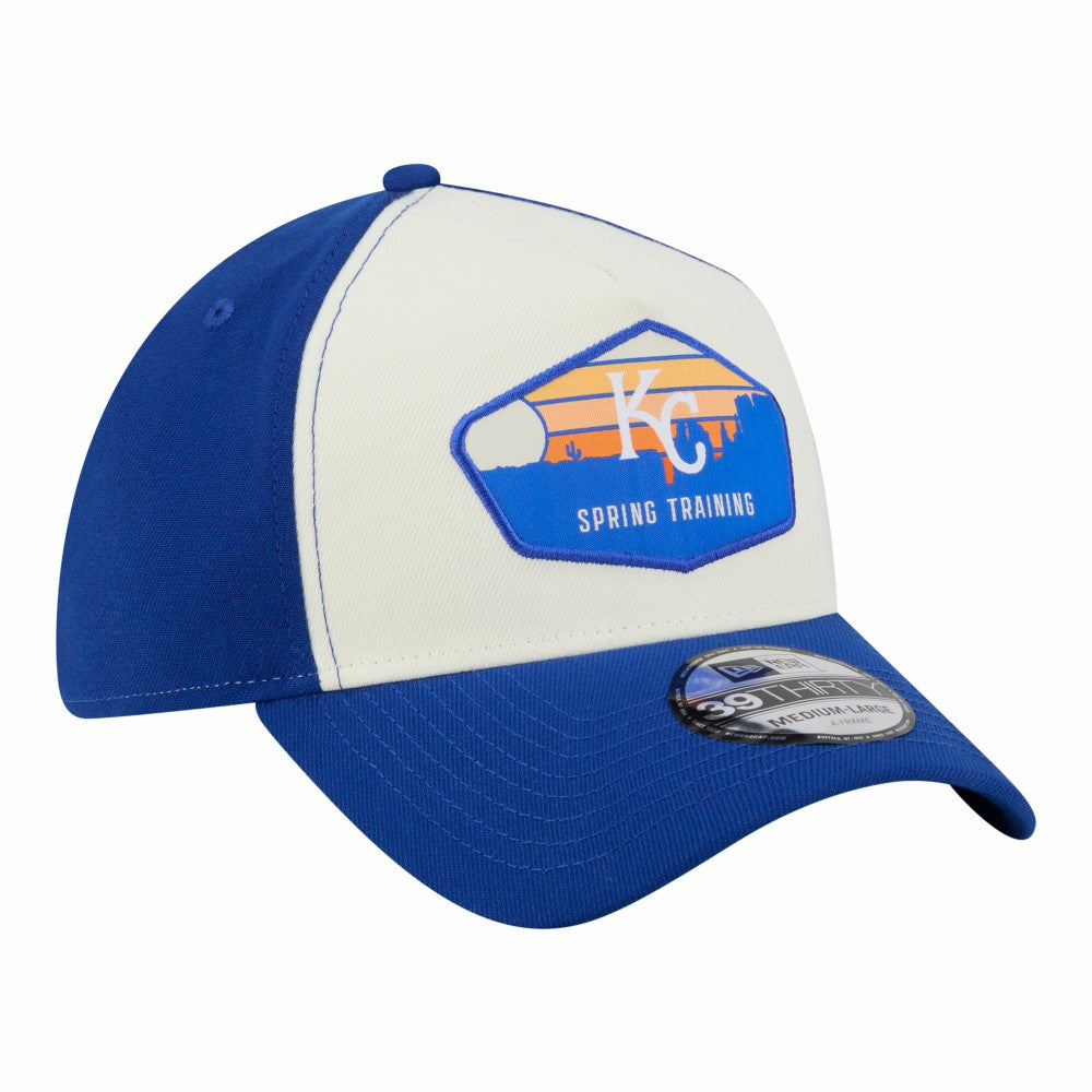 Kansas City Royals New Era 2026 Spring Training Fan Pack Gradient 39THIRTY Flex Hat - Stone - New Era Sale
