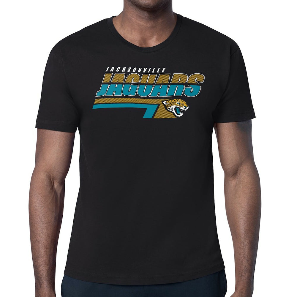 Jacksonville Jaguars Starter Logo Push Graphic T-Shirt Black