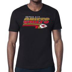 Kansas City Chiefs Starter Logo Push Graphic T-Shirt Black