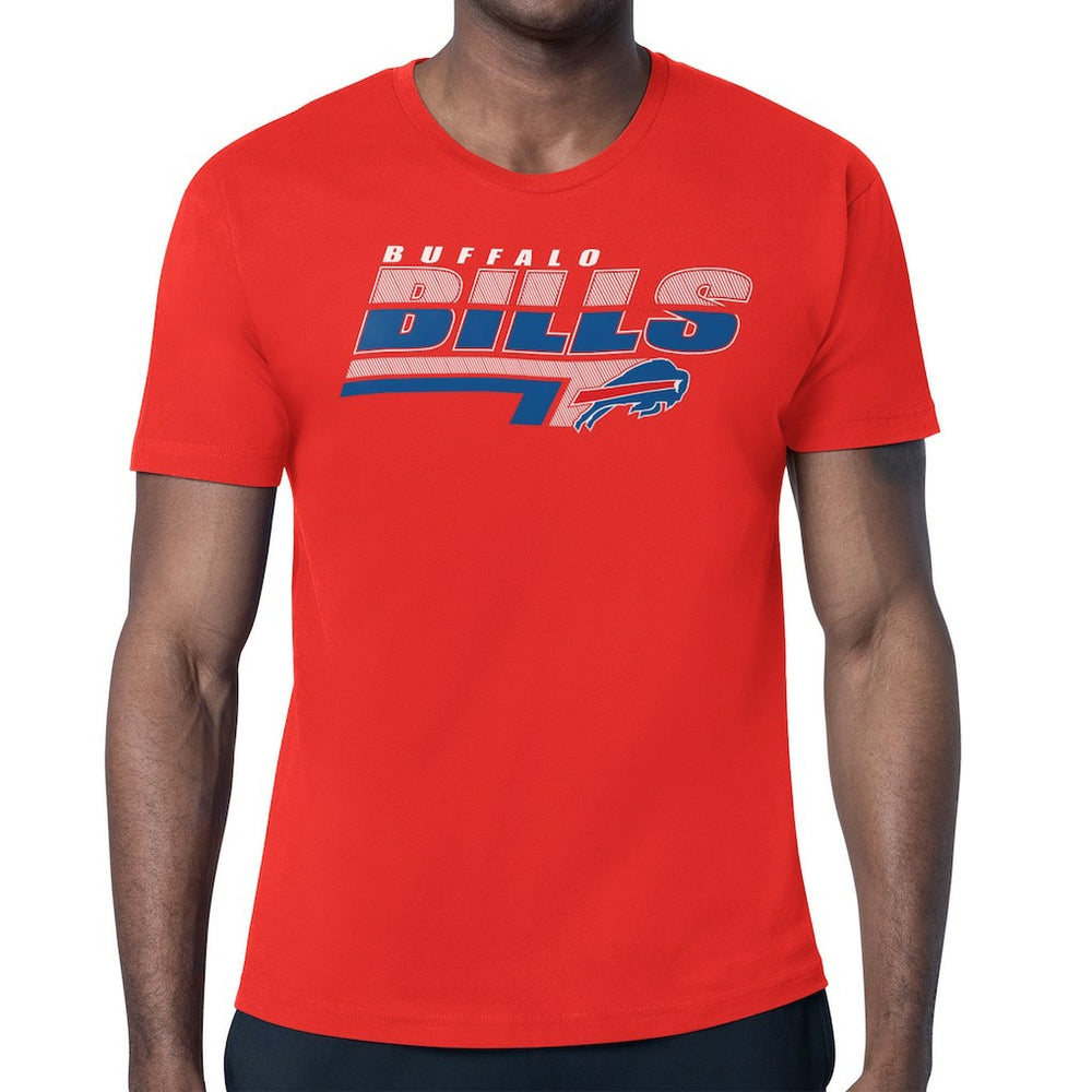 Buffalo Bills Starter Logo Push Graphic T-Shirt Red