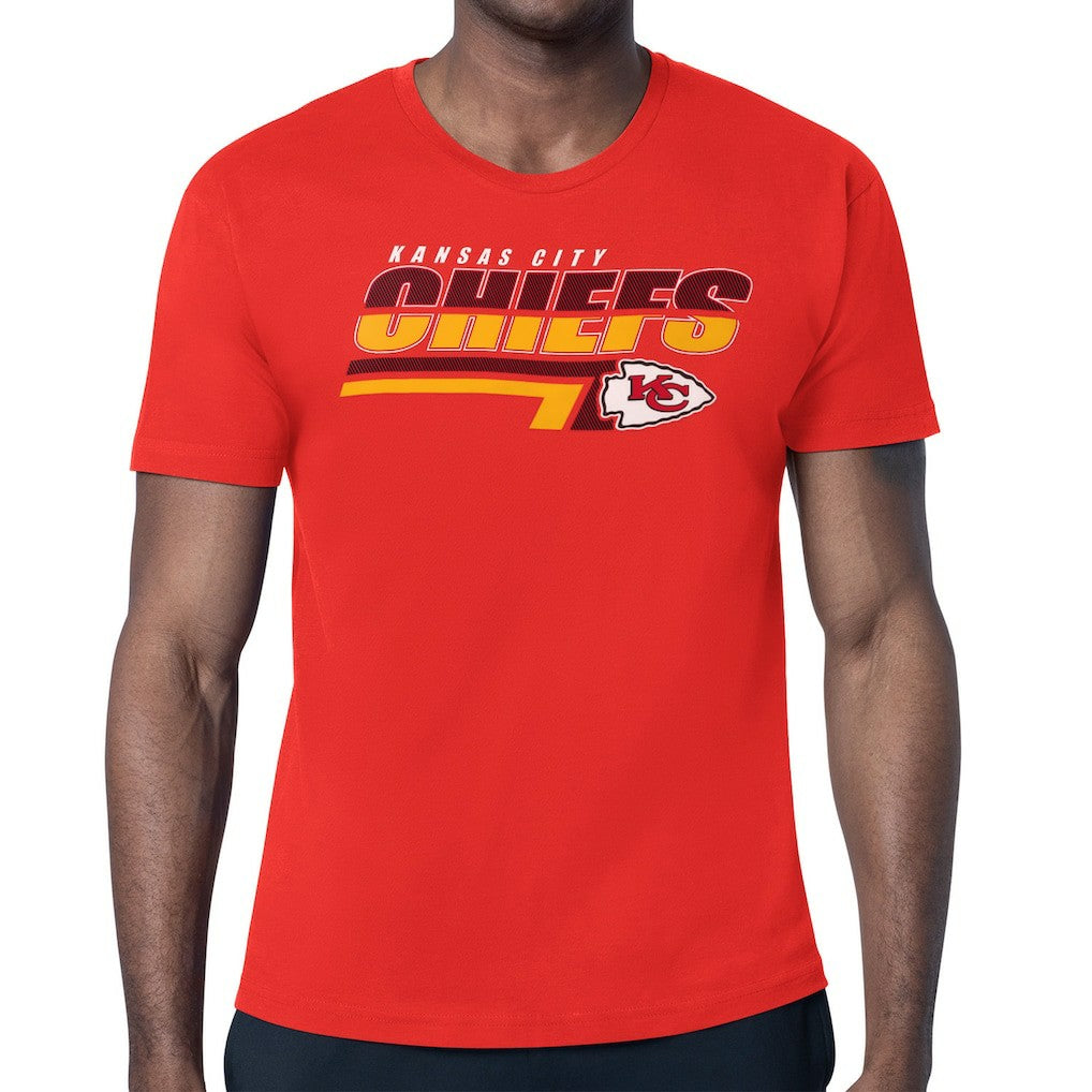 Kansas City Chiefs Starter Logo Push Graphic T-Shirt Red