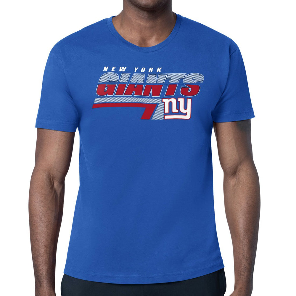 New York Giants Starter Logo Push Graphic T-Shirt Royal