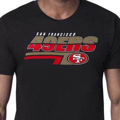 San Francisco 49ers Starter Logo Push Graphic T-Shirt Black