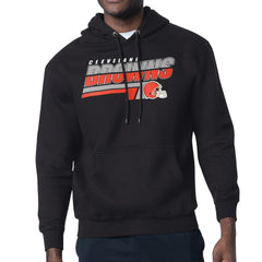 Cleveland Browns Starter Logo Push Graphic Hoodie Black