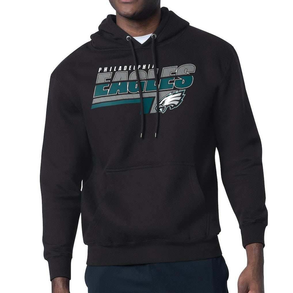 Philadelphia Eagles Starter Logo Push Graphic Hoodie Black