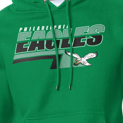 Philadelphia Eagles Starter Logo Push Graphic Hoodie Kelly Green