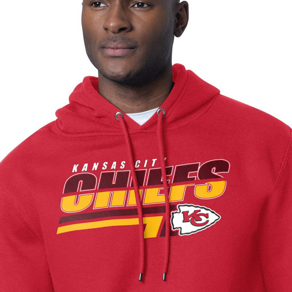 Kansas City Chiefs Starter Logo Push Graphic Hoodie Red