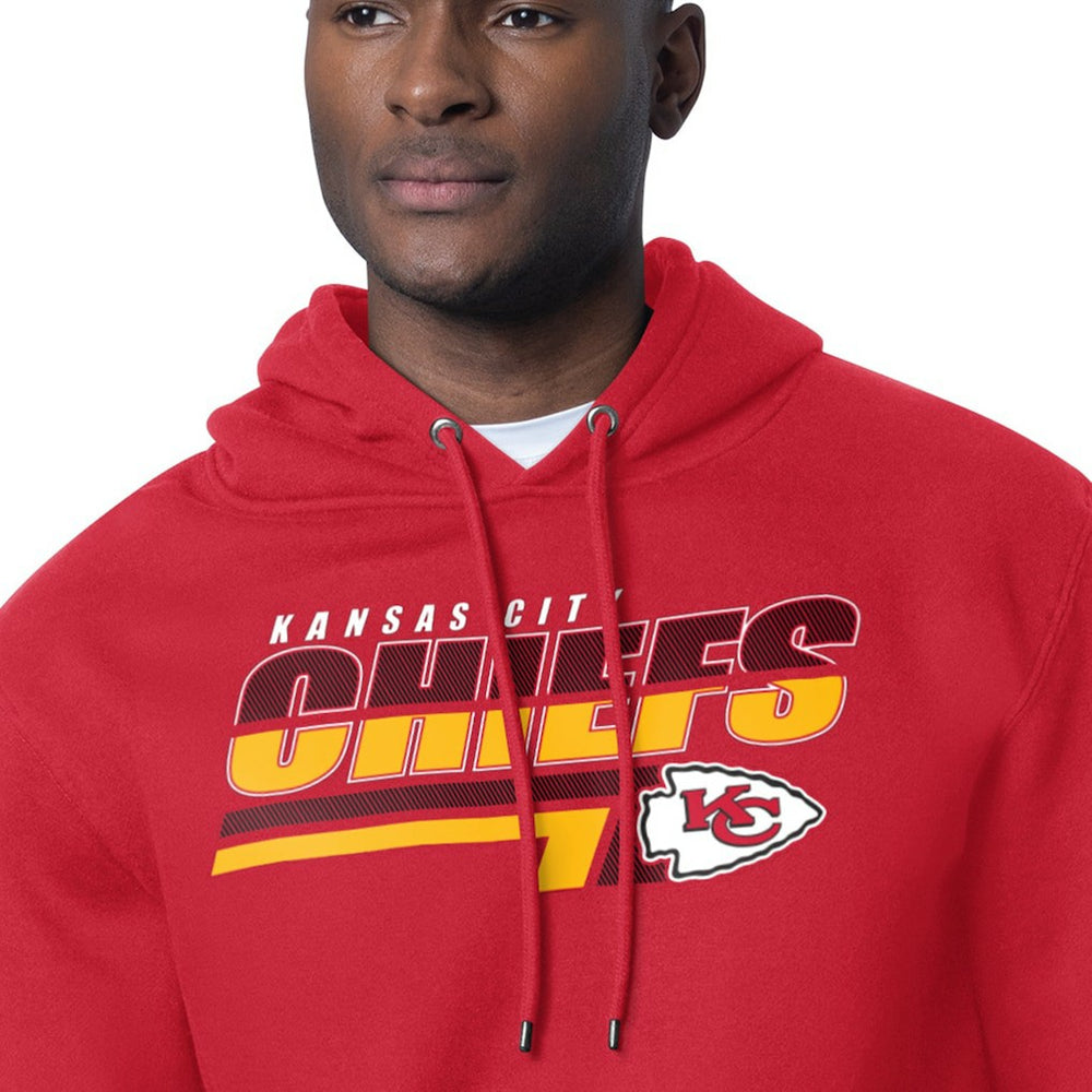 Kansas City Chiefs Starter Logo Push Graphic Hoodie Red