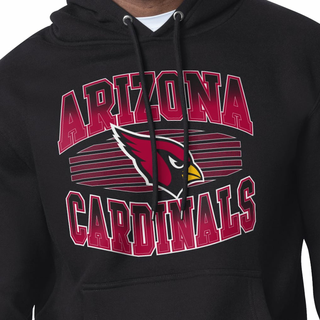 Arizona Cardinals Starter Team Grit Graphic Hoodie Black