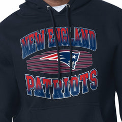 New England Patriots Starter Team Grit Graphic Hoodie Navy