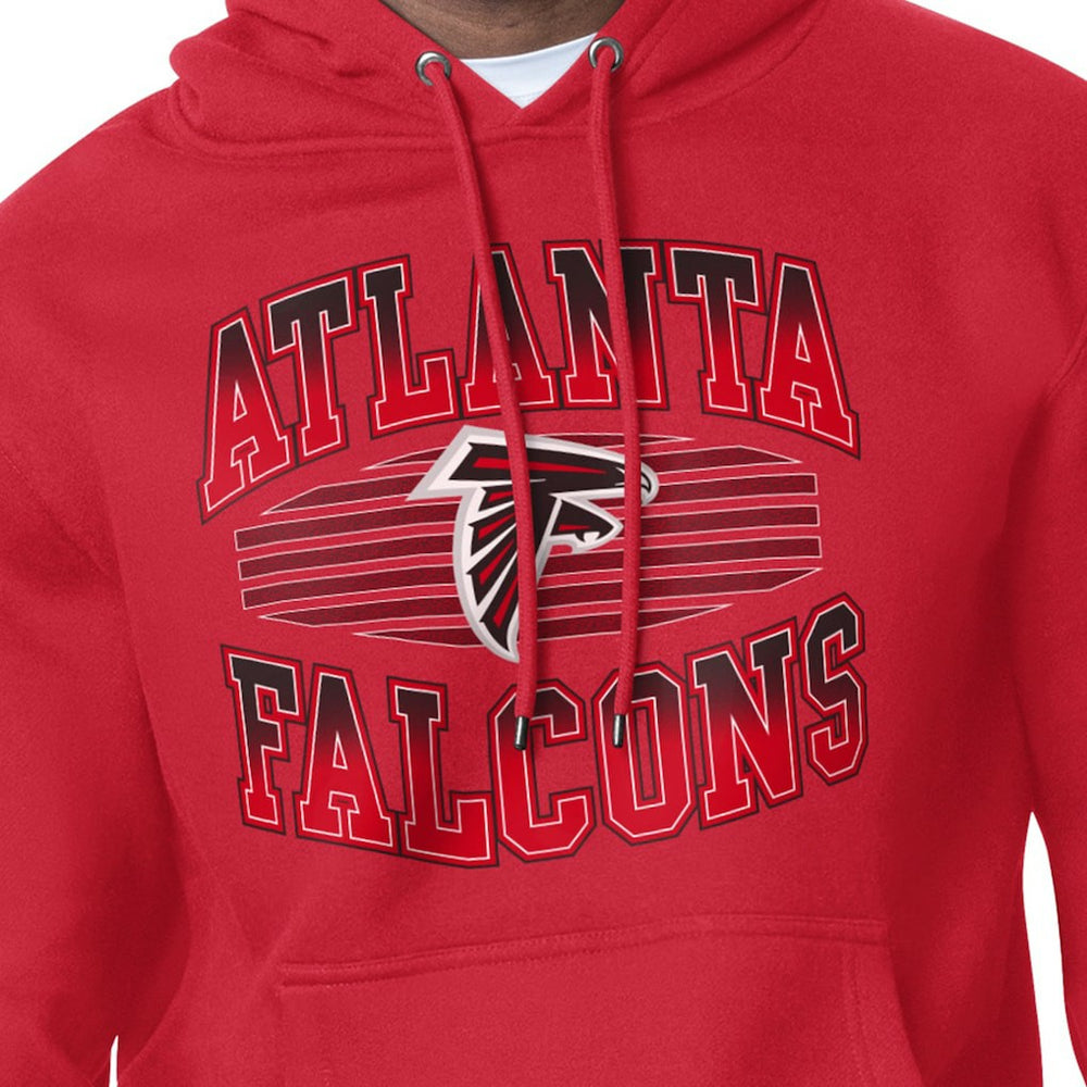 Atlanta Falcons Starter Team Grit Graphic Hoodie Red
