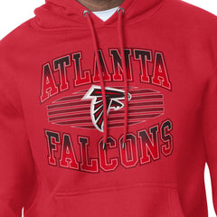 Atlanta Falcons Starter Team Grit Graphic Hoodie Red