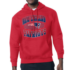 New England Patriots Starter Team Grit Graphic Hoodie Red