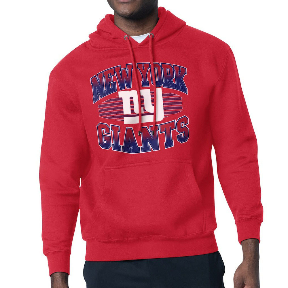New York Giants Starter Team Grit Graphic Hoodie Red