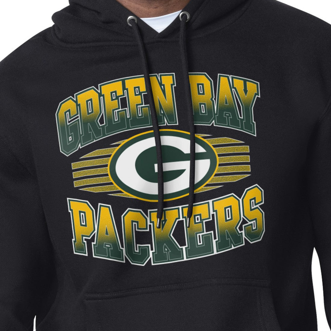 Green Bay Packers Starter Team Grit Graphic Hoodie Black