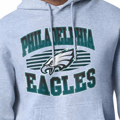 Philadelphia Eagles Starter Team Grit Graphic Hoodie Heather Gray