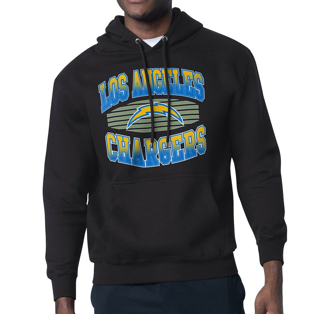 Los Angeles Chargers Starter Team Grit Graphic Hoodie Black
