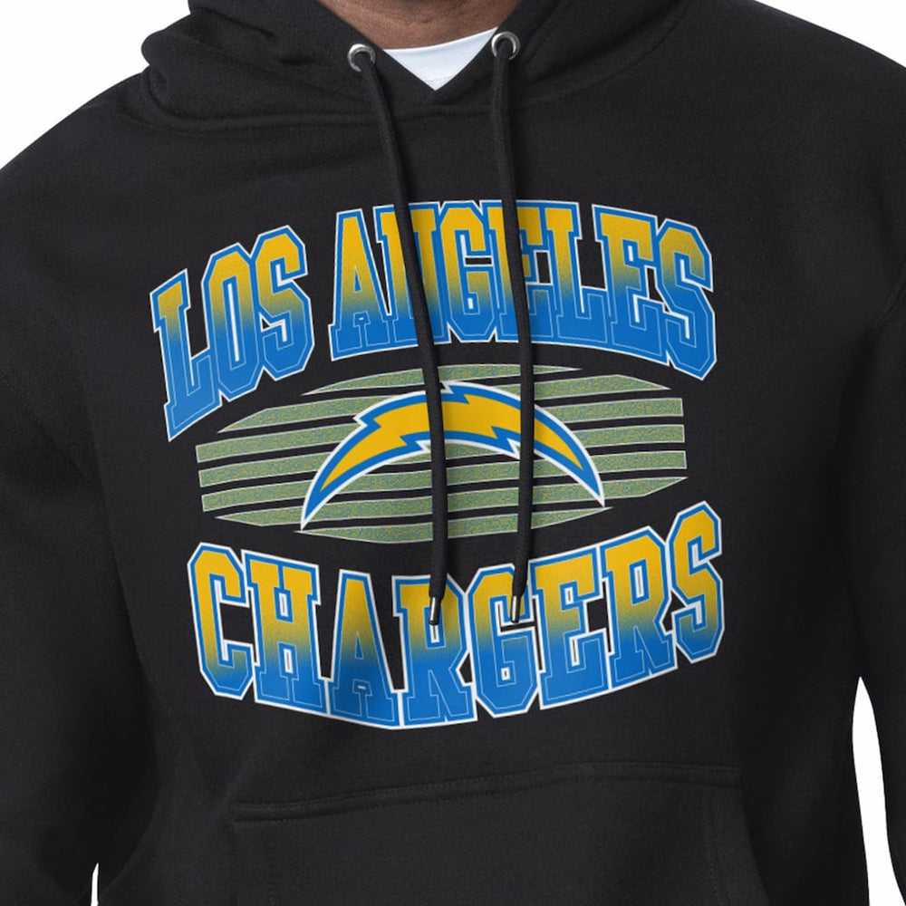 Los Angeles Chargers Starter Team Grit Graphic Hoodie Black