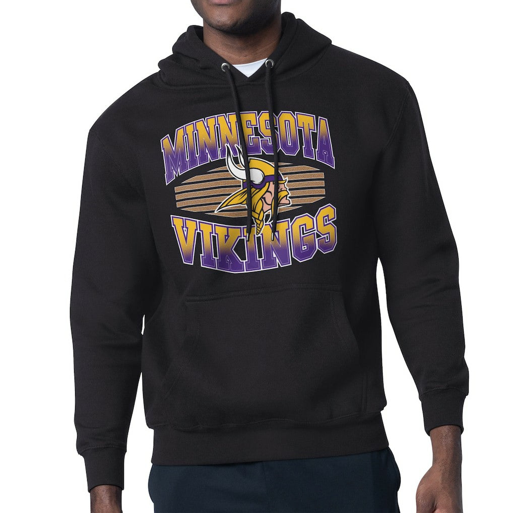 Minnesota Vikings Starter Team Grit Graphic Hoodie Black