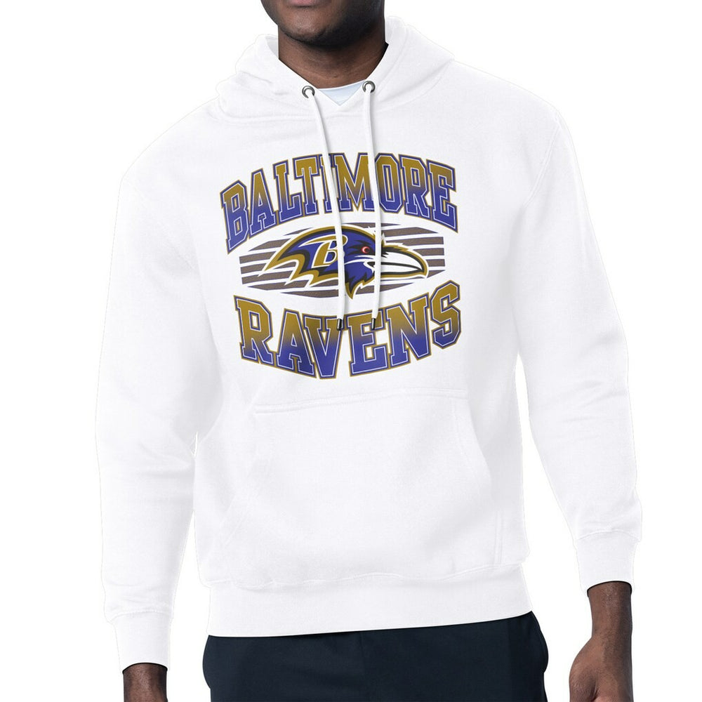 Baltimore Ravens Starter Team Grit Graphic Hoodie White