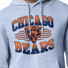 Chicago Bears Starter Team Grit Graphic Hoodie Heather Gray