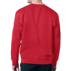 Buffalo Bills Starter Team Grit Graphic Fleece Pullover Sweatshirt Red