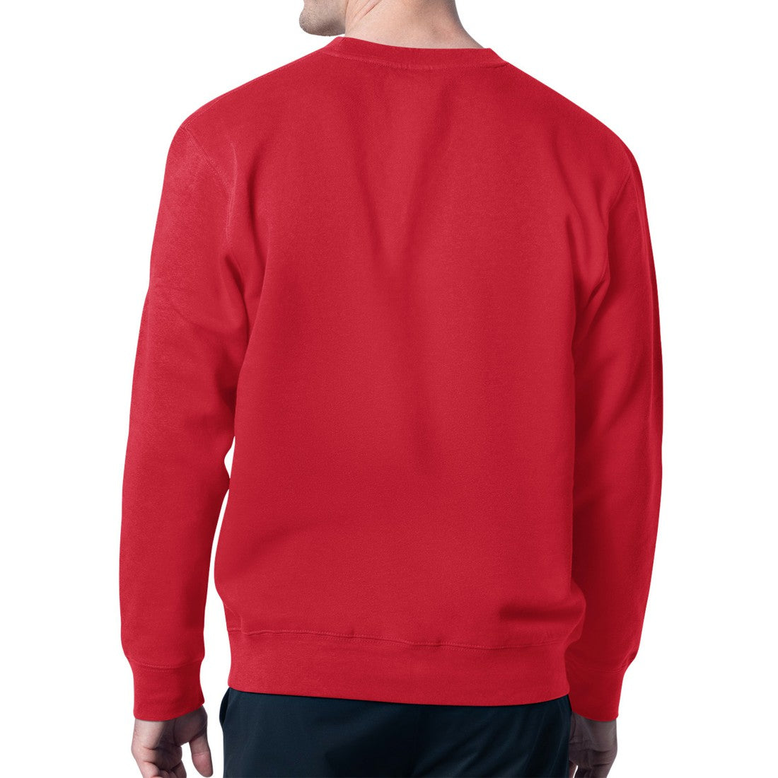 Tampa Bay Buccaneers Starter Team Grit Graphic Fleece Pullover Sweatshirt Red